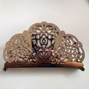 Vintage Silver-Plated Napkin Holder